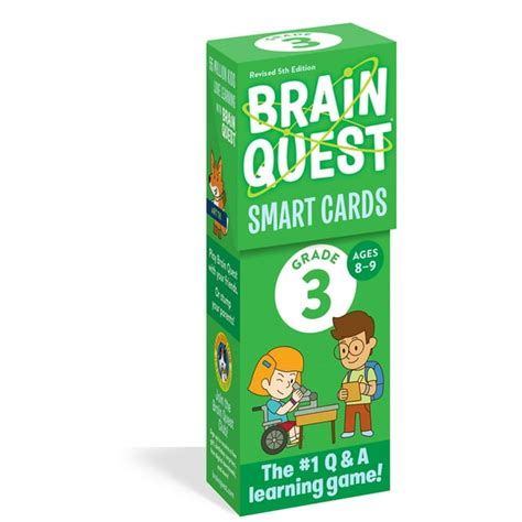 brain quest smart cards grade 3|Brain Quest 3rd Grade Smart Cards Revised 5th Edition.